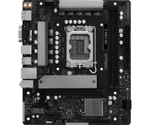 Дънна ASROCK H810M-X (Intel 1851, 2xDDR5, 1xHyper M.2, 2.5 Gbit LAN, VGA, HDMI, DP)  Micro ATX 