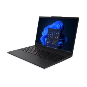 Лаптоп LENOVO ThinkPad T16 Gen 4, 16" WUXGA (1920x1200) IPS, AMD Ryzen™ AI 7 PRO 350 (16M Cache, 2.0 GHz up to 5.0 GHz, 8 ядра), 32GB DDR5, 512GB SSD М.2, Backlit KB, Windows 11 Pro, Black - 21QN001RBM