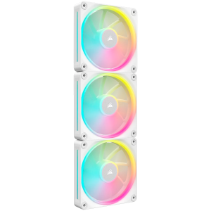 CORSAIR iCUE LINK LX120 RGB White, 120mm RGB Fan, Triple Fan Kit