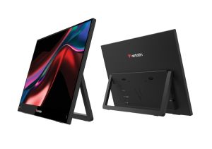 Монитор VERBATIM Portable Light series, 14" IPS Touch, FullHD (1920x1080) 60Hz, 16:9, 10ms, 250cd/m², 1000:1, Speaker, USB-C, Mini HDMI, Black