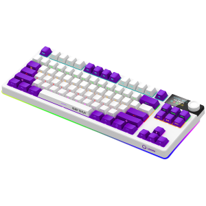 LORGAR KBP70TKLW, Wireless TKL Mechanical Gaming Keyboard Pro, White, EN layout