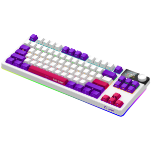 LORGAR KBP70TKLW, Wireless TKL Mechanical Gaming Keyboard Pro, White, EN layout