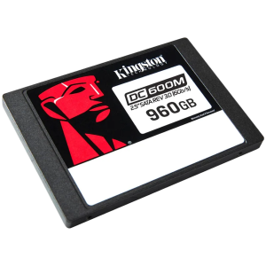 SSD 960GB KINGSTON DC600M Series (SEDC600M/960G), 2.5'', SATA Rev. 3.0 (6Gb/s), 3D TLC NAND