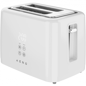 Тостер AENO TS2 (ATS0002W), 930W, 7 нива на препичане, Сензорен екран, White