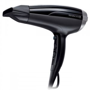 Сешоар Remington D5215 Pro Air Shine, 2300W, 2 скорости, 3 степени, Йонна система, 85 км/ч, Керамична решетка, Черен