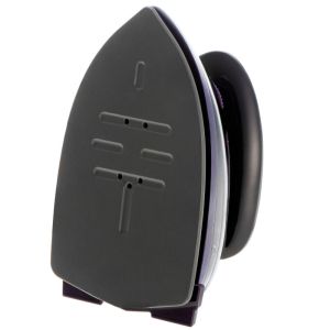 Парна ютия за пътуване Adler AD 5049, 420W, 30 мл, Керамична плоча, Парно и сухо гладене, Черен/Лилав