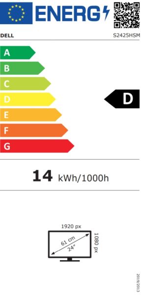 Монитор DELL Plus S2425HSM, 23.8" IPS, FullHD (1920x1080) 144Hz, 16:9, 1ms, 1500:1, 300 cd/m2, AMD FreeSync, Speakers 2x3W, 2xHDMI, White