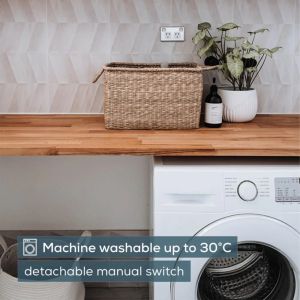 Термоподложка Beurer HK 66 Cosy Grey Shoulder & Neck Heat Pad; 3 temperature settings; auto switch-off after 90 min; washable on 30°; removable switch; fleece fibre;56(L)x52(W) cm