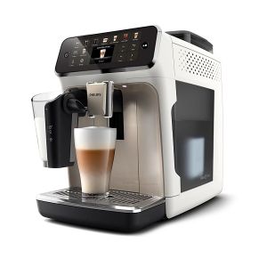 Автоматична кафе машина PHILIPS EP5543/90 Series 5500, 1500W, 20 напитки, LatteGo, White/Chrome