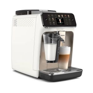 Автоматична кафе машина PHILIPS EP5543/90 Series 5500, 1500W, 20 напитки, LatteGo, White/Chrome