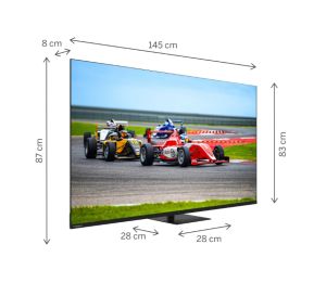 Телевизор 65″ THOMSON QLED Pro 65QG7C14, 4K UHD, 144 Hz, Direct LED, Smart TV, Google TV, Black