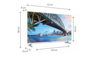 Телевизор 32″ THOMSON 32HG2S15W, HD 1366×768, Direct LED, Smart TV, Google TV, White