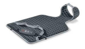Термоподложка Beurer HK 64 Back & neck heat pad; Soft, cosy material; Automatic switch-off; BSS; Machine-washable at 30°C; Fast heating; 3 Illuminated temperature settings