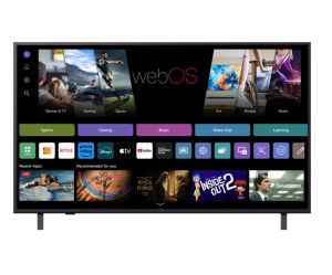 Телевизор LG 50UA74003LB, 50" 4K UltraHD TV 4K (3840x2160), DVB-T2/C/S2, webOS 25 Smart, ThinQ AI, Alpha 7 AI Processor, WiFi, HDR10 pro, HLG, ALLM/HGiG, 4K Upscaling, AI Sound pro, Multiple View, HDMI eARC, LAN, USB, Bluetooth, Google Cast, 2 Pole Stand,