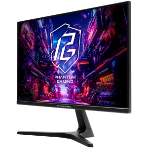 Монитор ASROCK PG25FFT, 24.5" IPS, FullHD (1920x1080) 180Hz, 16:9, 1ms, 1000:1, 300 cd/m2, AMD FreeSync, Speakers 2x2W, 2xHDMI, DP, Black