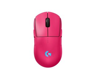 Безжична геймърска мишка LOGITECH PRO 2 LIGHTSPEED (910-007309), Wireless, 44 000 DPI, Pink