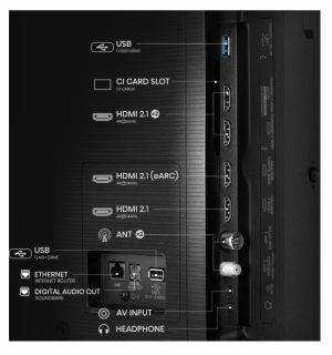 Телевизор Hisense 75" E7Q Pro, 4K Ultra HD 3840x2160, QLED, Quantum Dot, 144Hz, HDR 10+ adaptive, HLG, Dolby Vision, Hi-Concerto,Dolby Vision Atmos, Smart TV, WiFi 5GHz, WiFi Direct,Light Sensor, BT, Anyview Cast, 4xHDMI, 2xUSB, LAN, CI+, DVB-T2/C/S2, Bla