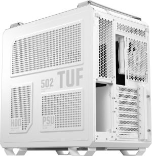 Кутия за компютър Asus TUF Gaming GT502 Horizon TG White
