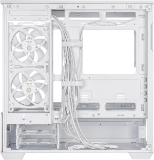 Кутия за компютър Asus Prime AP202 TG White