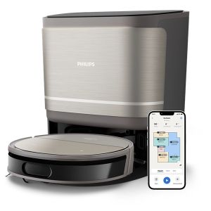 PHILIPS robot HomeRun 9000 Series Aqua with cleaning staton