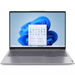 Лаптоп LENOVO ThinkBook 16 G7 ARP, 16" WUXGA (1920x1200) IPS, AMD Ryzen™ 5 7535HS (3.3GHz up to 4.55GHz, 6 ядра), 16GB DDR5, 512GB SSD М.2, Backlit, noOS, Arctic Grey - 21MW001XBM