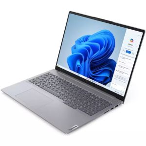 Лаптоп LENOVO ThinkBook 16 G7 ARP, 16" WUXGA (1920x1200) IPS, AMD Ryzen™ 5 7535HS (3.3GHz up to 4.55GHz, 6 ядра), 16GB DDR5, 512GB SSD М.2, Backlit, noOS, Arctic Grey - 21MW001XBM