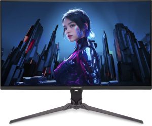 Монитор Acer Predator XB323QUPbmiiprx, 31.5'' QHD (2560x1440) IPS, ZeroFrame, 180Hz, 0.5ms (GTG Min.), HDR10, FreeSync, 250nits, 2xHDMI, Speakers, DP, Audio Out, VisionCare, Energy Class E, Black, 2Y