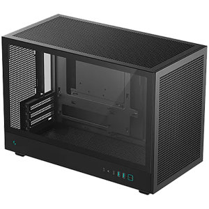 DeepCool CH260, Mini Tower, Mini-ITX, 2xUSB3.0, 1xType-C Gen 2, 1xAudio, Mesh Panel, Black, 2Y, R-CH260-BKNGM0-G-1