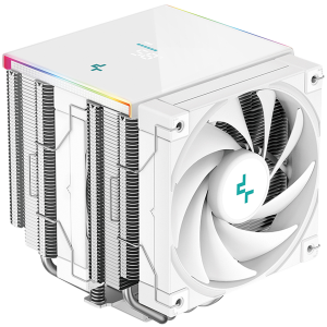 DeepCool AK620 DIGITAL SE WH, CPU Air Cooler, 2x120mm PWM Fans, 6 Heatpipes, White, LGA2066/2011-v3/2011/1851/1700/1200/115x, AMD AM5/AM4, 129x138x161 mm(LxWxH), R-AK620-WHADMN-GJD, 3Y