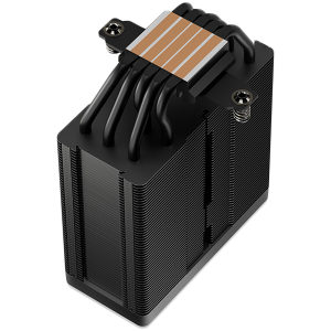 DeepCool AG500 BK ARGB V2, CPU Air Cooler, 1x120mm ARGB PWM Fan, ARGB Top Cover, 6 Heatpipes, LGA 1851/1700/1200/1151/1150/1155, AMD AM5/AM4, 125x95x160 mm(LxWxH), R-AG500-BKAMMN-GJD, 2Y