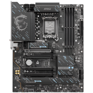 MSI Z890 GAMING WIFI, LGA 1851, Dual Channel DDR5 up to 8800(OC)MHz, 4x PCIe x16 slots, 3x M.2 slots, 6x USB 5Gbps A, 1x USB 20Gbps Type-C, 1x HDMI, 1x Type-C DP, 1x DP, 2.5Gbps LAN, Wi-Fi 7, 7.1 Audio, 3Y Warranty