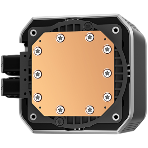 DeepCool MYSTIQUE 240 ARGB, 240mm CPU Liquid Cooler, 2.8" LCD screen, 2x120mm PWM ARGB Fans, Fluid Dynamic Bearing, Black, Intel LGA1851/1700/1200/1151/1150/1155, AMD AM5/AM4, R-LX550-BKADSNC-G-1, 5Y