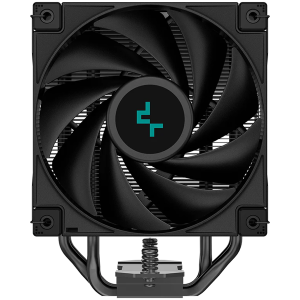 DeepCool AK400 Zero Dark, CPU Air Cooler, 1x120mm PWM Fan, TDP 220W, 4 Heatpipes, LGA1851/1700/1200/115x, AMD AM5/AM4, 127x97x155 mm(LxWxH), R-AK400-BKNNMN-G-2, 3Y