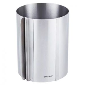 Ринг за торта Kinghoff KH 1794, 16-30х20 см, Разтягащи се стени, Инокс