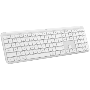 LOGITECH SIGNATURE SLIM WIRELESS KEYBOARD K950 - OFF WHITE - US INT'L - 2.4GHZ/BT - INTNL-973