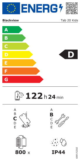 Таблет BLACKVIEW Tab 20 Kids, WiFi 4/64GB 10.1", Green