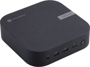 Настолен компютър Asus Chromebox 5 CHROMEBOX5-S5007UNA, Intel i5-1335U, Intel Iris Xe Graphics G7 80EUs, 2 x 4 GB DDR4 3200MHz SoDIMM, 256 GB SSD M.2 NVMe, Chrome OS, Black