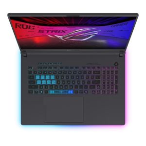 Лаптоп Asus Strix G18 G815LP-S9024, Intel Ultra 9 275HX 2.7 GHz (36MB Cache, up to 5.4 GHz, 24 cores),18.0 WQXGA(2560X1600),16:10 Bend+500nits, AG,240Hz,DDR5 32GB ( 16GB DDR5-5600 SO-DIMM *2 ) ,2TB , RTX 5070  8GB GDDR6,Wi-Fi 7 ,Backlit Kbd 1-Zone, No OS,