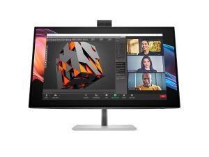 Монитор HP Series 7 Pro – 727pm (8K135A5#ABB), 27" IPS Black, 4К UHD (3840x2160) 60Hz, 16:9, 5ms, 400 cd/m², 2000:1, Cam 5MP, Mic, Speaker 4x3W, HDMI, DP, USB Thunderbolt, RJ-45, USB hub, Silver