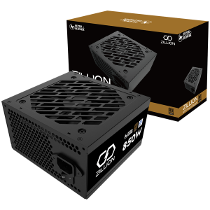 Super Flower Zillion DB Bronze 850W ATX 3.1 80 Plus Bronze, Flat Black Cables, 120mm Fan, 3 Year Warranty