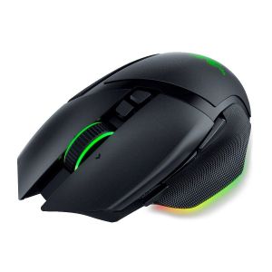 Razer Basilisk V3 Pro 35K, Gaming Mouse, Black, Razer HyperSpeed Wireless, Razer Chroma™ RGB, Focus Pro 35K Optical Sensor Gen-2, 35K DPI, 90-million Clicks, 4-Way Razer™ HyperScroll Tilt Wheel