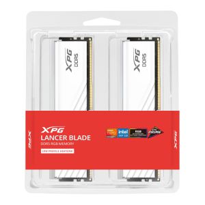 Памет ADATA XPG 48GB DDR5 6000MHz (2x24GB) LANCER BLADE RGB DDR5, White