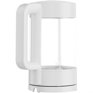 Electric Kettle, white, 220-240V, 1850-2200W, 1.7L, Keep warm 30 min, 40,60,80,90,100, console in Handle