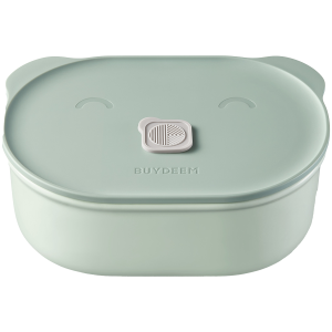 BUYDEEM Bento Lunch Box 500 ml, model CT3007, color Cozy Greenish