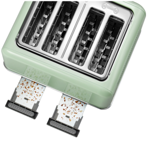 BUYDEEM 4 Slice Toaster, model DT640E, color Cozy Greenish, EU