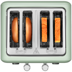 BUYDEEM 4 Slice Toaster, model DT640E, color Cozy Greenish, EU