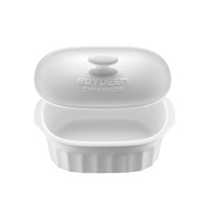 BUYDEEM Ceramic Cocotte 2 L, model CT1005, color White