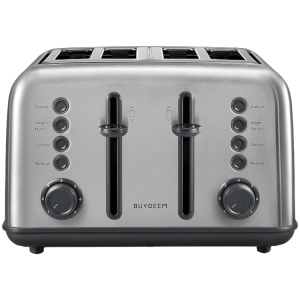 BUYDEEM 4 Slice Toaster, model DT640E, color Stainless Stell, EU