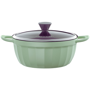 BUYDEEM Cast Aluminum Nonstick Multi  function pot, model CP152, color Cozy Greenish