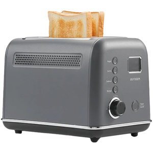 BUYDEEM 2 Slice Automatic Metal Toaster, model DT730E, color Ink Grey, EU